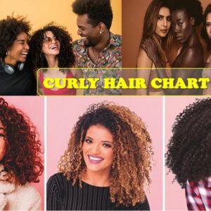 Curly Hair Chart – 4 Best Types For You To Explore