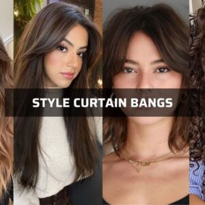 5 Best Ways To Style Curtain Bangs And How To Rock Them